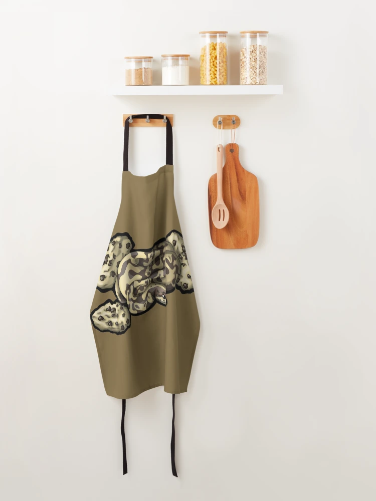 Thumbnail 4 of 6, Apron, Ball Python Cookie Design designed and sold by AMackInCheese.