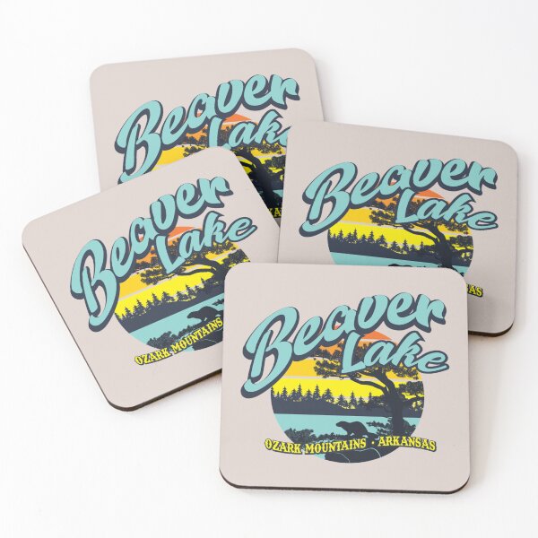 Item preview, Beaver Lake Ozark Mountains Arkansas Retro Vintage Style   designed and sold by Russellasherb.