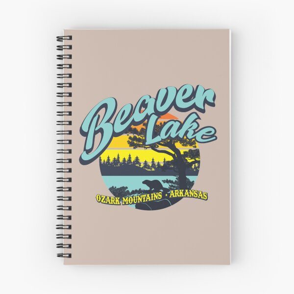 Item preview, Beaver Lake Ozark Mountains Arkansas Retro Vintage Style   designed and sold by Russellasherb.