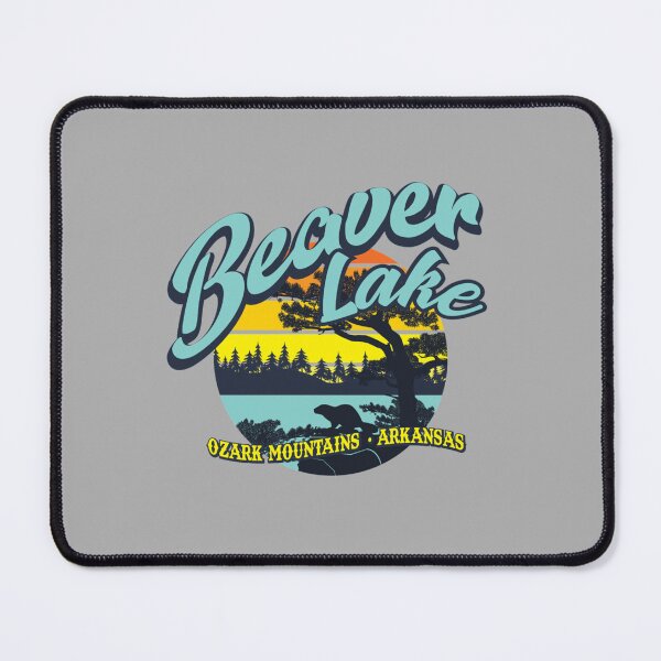 Item preview, Beaver Lake Ozark Mountains Arkansas Retro Vintage Style designed and sold by Russellasherb.