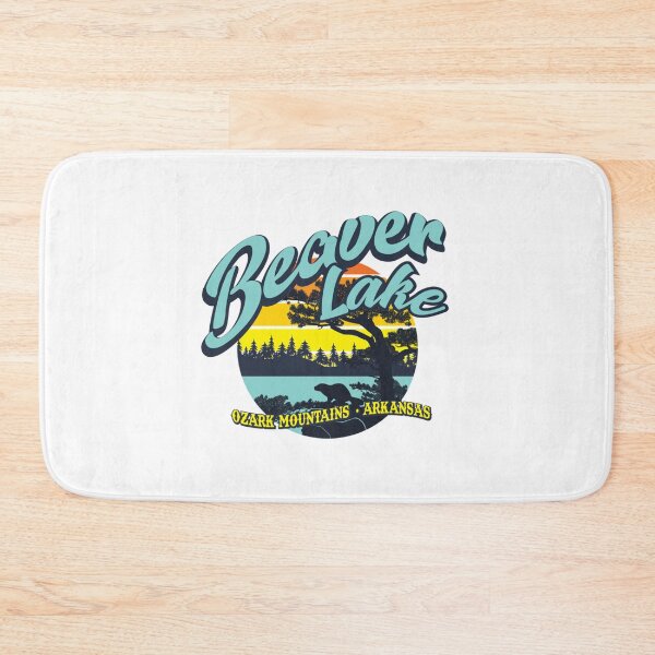 Item preview, Beaver Lake Ozark Mountains Arkansas Retro Vintage Style   designed and sold by Russellasherb.