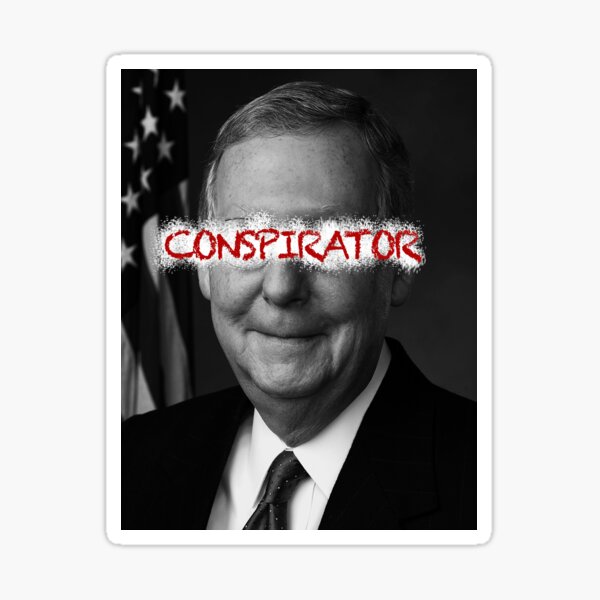 Mitch McConnell - Conspirator Sticker