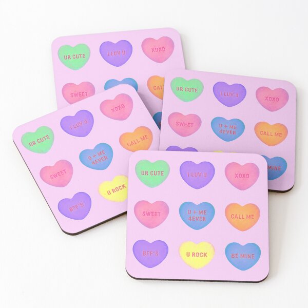 Item preview, Sweet Candy Conversation Hearts designed and sold by cartuart.