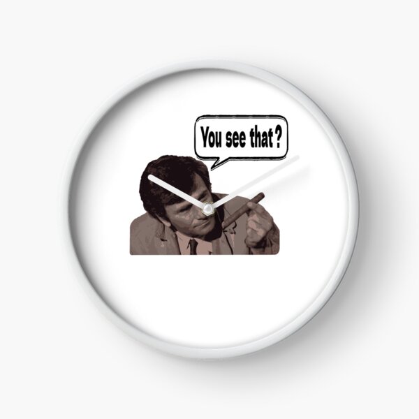 Item preview, Black Peter Falk Just one more thing Folk inspector columbo detective columbo cigar coat designed and sold by Stiedemann111.