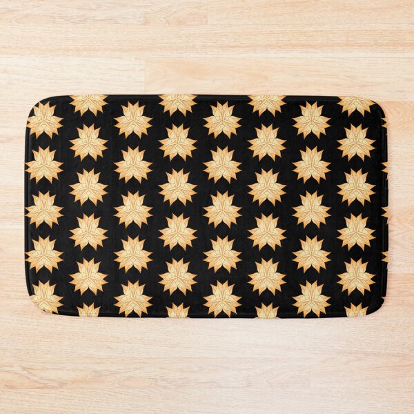 Item preview, Yellow bougainvillea (black background) designed and sold by Karen Rodríguez.