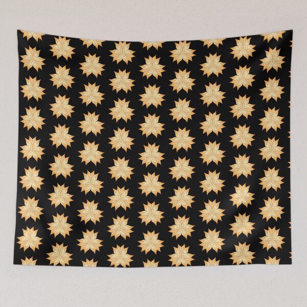 Item preview, Yellow bougainvillea (black background) designed and sold by Karen Rodríguez.
