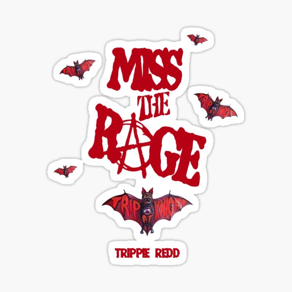 trippiie red Sticker