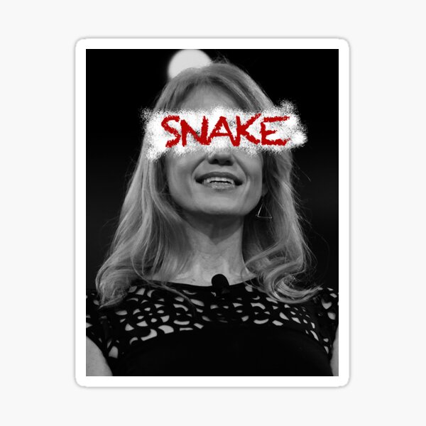 Kellyanne Conway - Snake Sticker