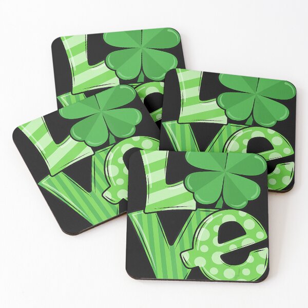 Item preview, St Patricks Day Love Green Shamrock Lucky Women Kids Men designed and sold by BrandyBare.