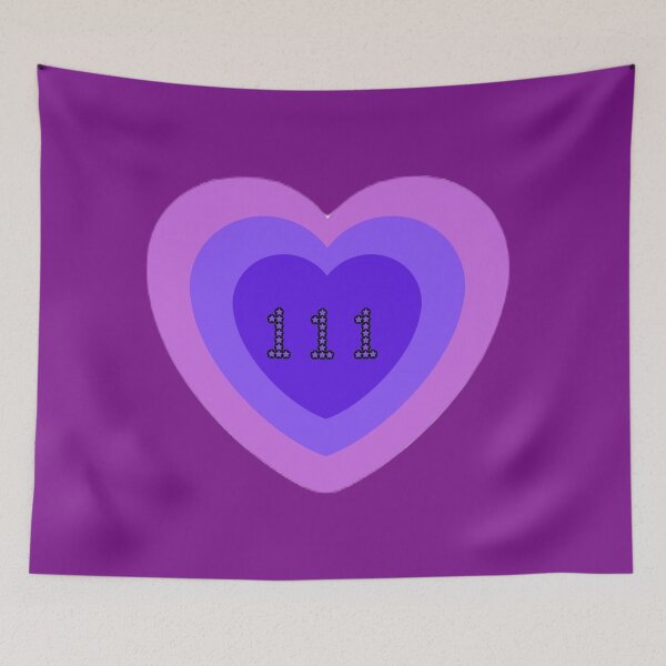 Item preview, 111 ANGEL NUMBER PURPLE Y2K  designed and sold by DiscoVibes.