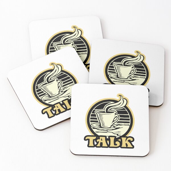 Item preview, Coffee Talk - Coffee Lovers - Caffeine - Coffee designed and sold by CattlettArt.