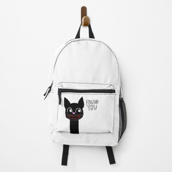 Cartoon Cat Canvas Backpack