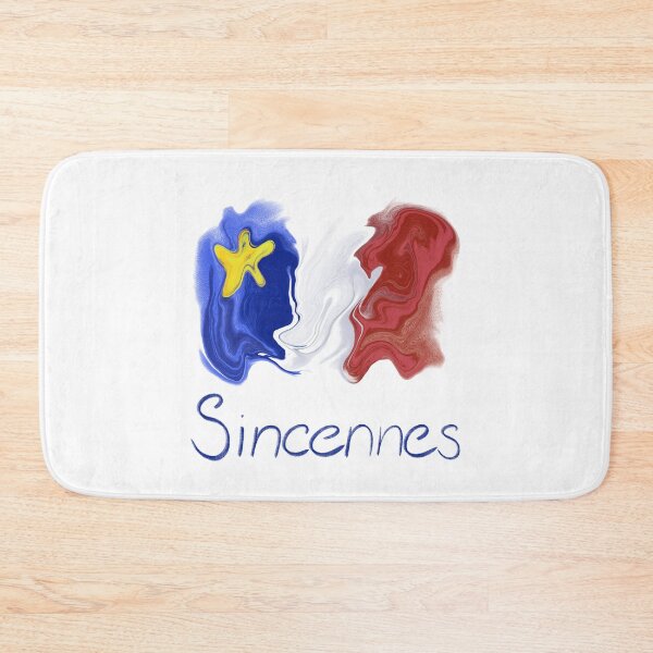 Item preview, Acadian Flag pastel liquid Sincennes - Drapeau acadien liquide pastel Sincennes designed and sold by ColoursOfFrance.