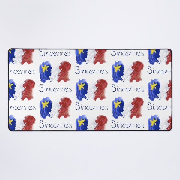 Item preview, Acadian Flag pastel liquid Sincennes - Drapeau acadien liquide pastel Sincennes designed and sold by ColoursOfFrance.