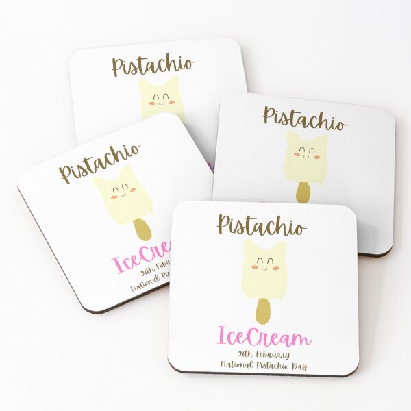 Item preview, Pistachio ice cream| National Pistachio Day | gift for pistachio lovers | Pistachio Kawaii designed and sold by wear4gamers.
