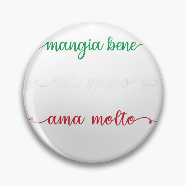 Item preview, Italian Mangia Bene Ridi Spesso Ama Molto T-Shirt designed and sold by ChomechaiWei.