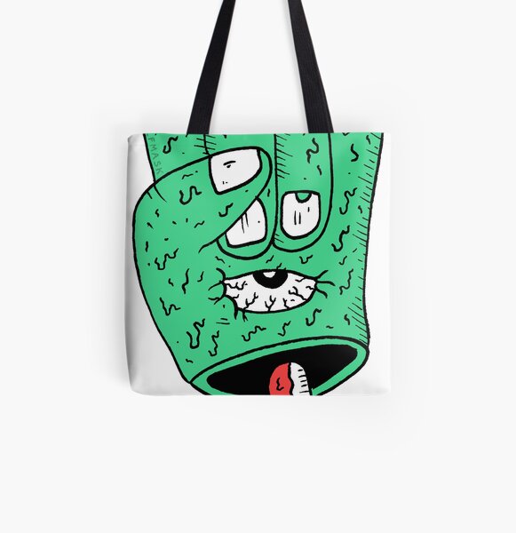 Hand 'n eyeball All Over Print Tote Bag