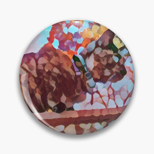 Item preview, tortie cat sitting on a roof dotted design designed and sold by Cora Gregory.