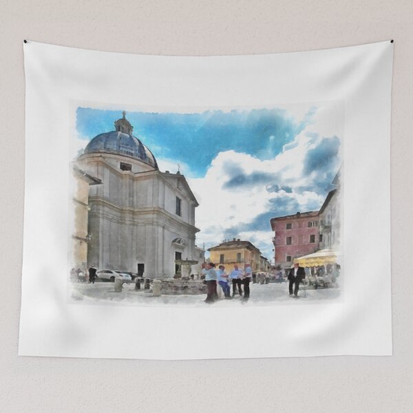 Item preview, Church of Castel Gandolfo designed and sold by Giuseppe Cocco.