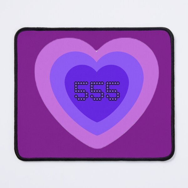 Item preview, 555 ANGEL NUMBER PURPLE Y2K  designed and sold by DiscoVibes.
