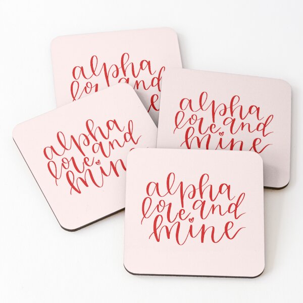 Item preview, alpha love and mine  designed and sold by kimkkry.