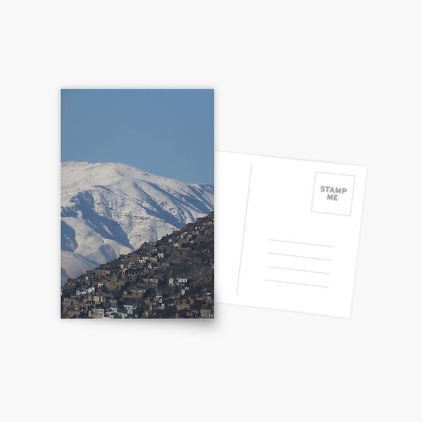 Kabul in white and brown Postcard