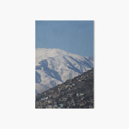 Kabul in white and brown Art Board Print