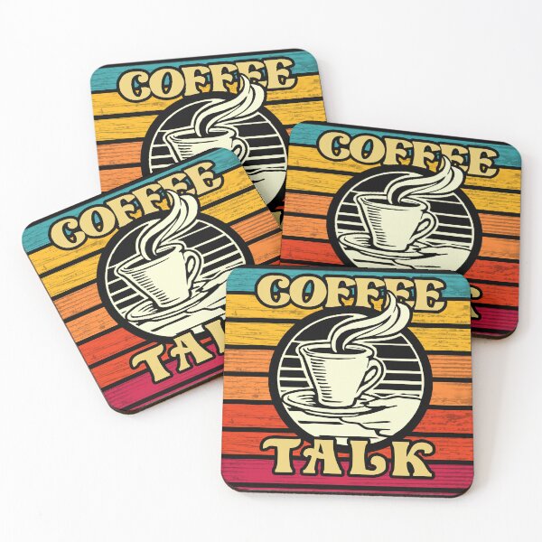 Item preview, Coffee Talk - Caffeine - Coffee Lovers - Coffee designed and sold by CattlettArt.