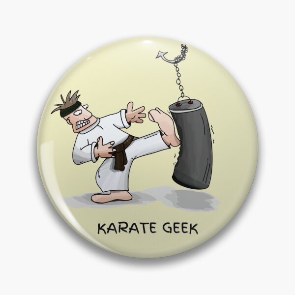 Item preview, Serious Karate Geek Here! designed and sold by Krispsm.