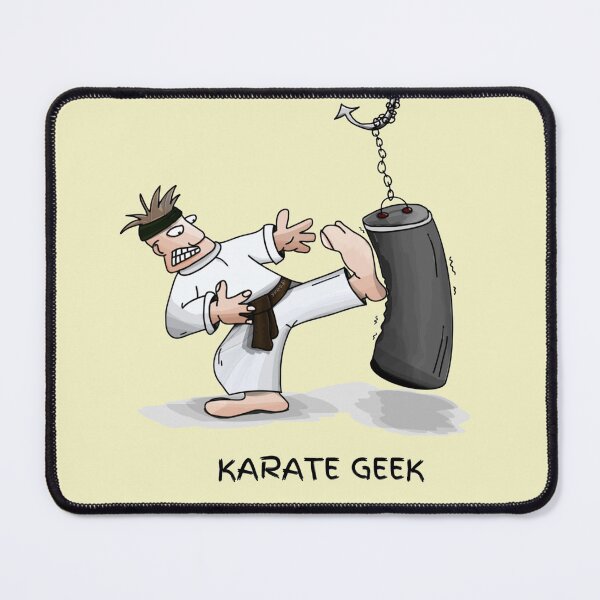 Item preview, Serious Karate Geek Here! designed and sold by Krispsm.