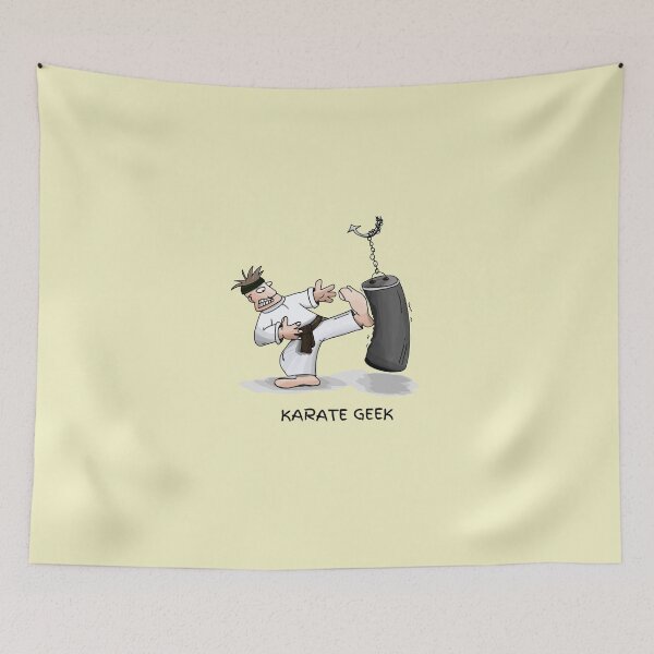 Item preview, Serious Karate Geek Here! designed and sold by Krispsm.