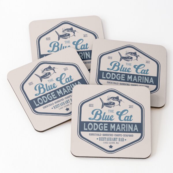 Item preview, The Blue Cat Lodge Marina Estd 2017   designed and sold by Russellasherb.