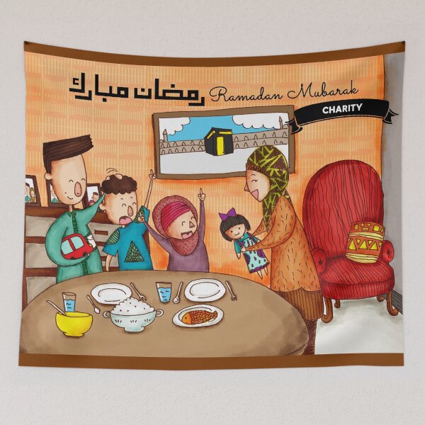 Item preview, Charity Ramadan illustration Casual Muslim Fashion and stuff designed and sold by MMStorage.