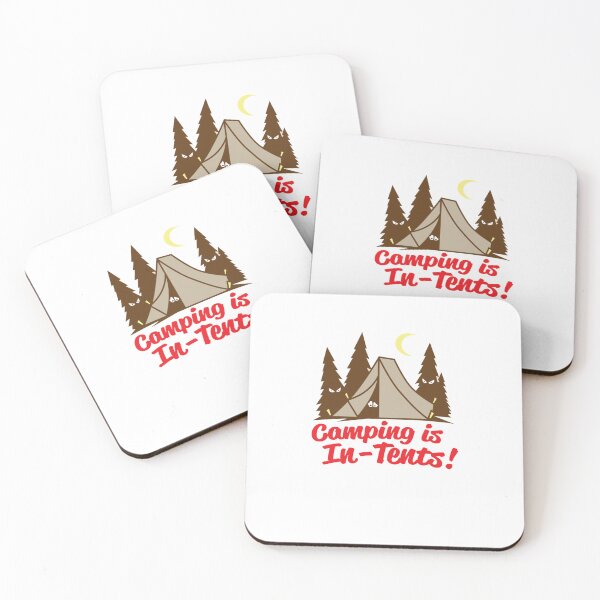 Item preview, Camping Is In-Tents Essential T-Shirt designed and sold by JosetteCracknel.