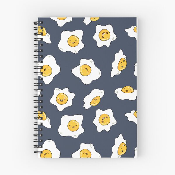 Item preview, Sunny side up kawaii eggs pattern designed and sold by TheArtDesk.