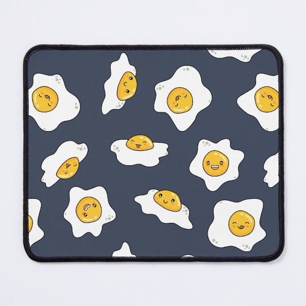 Item preview, Sunny side up kawaii eggs pattern designed and sold by TheArtDesk.
