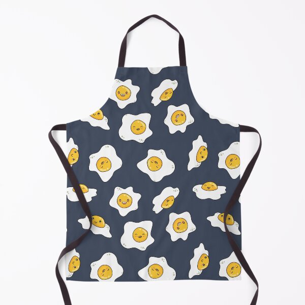 Item preview, Sunny side up kawaii eggs pattern designed and sold by TheArtDesk.