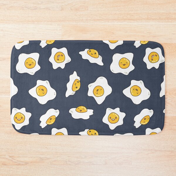 Item preview, Sunny side up kawaii eggs pattern designed and sold by TheArtDesk.