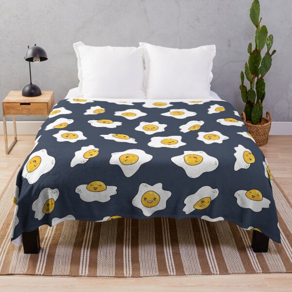 Item preview, Sunny side up kawaii eggs pattern designed and sold by TheArtDesk.