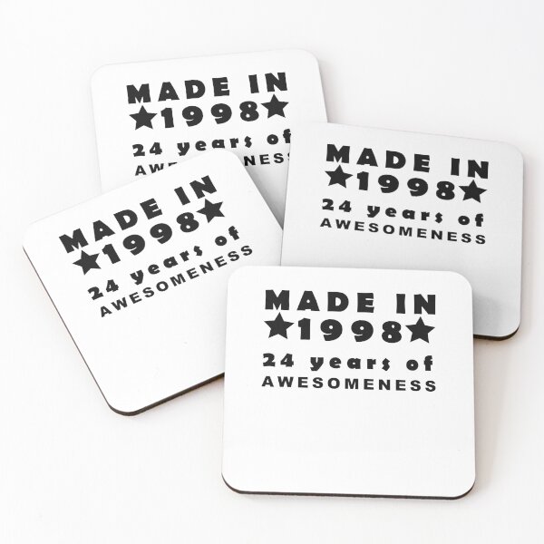 Item preview, Made in 1998 | 24 years of awesomeness | 1998 Birthday designed and sold by MouDantArts.