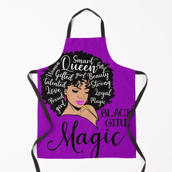 Item preview, "Black Girl Magic" Afro Art designed and sold by LYSandCo.