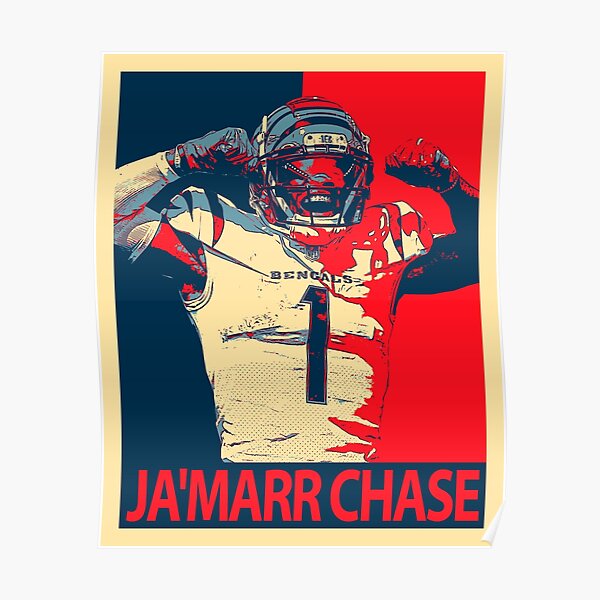 Ja'Marr Chase Cincinnati Bengals Youth Black Backer T-Shirt 