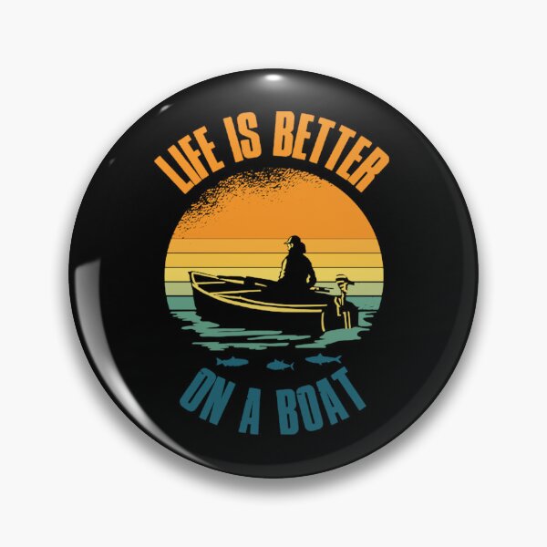 Item preview, Life Is Better On A Boat Funny Boat Captain Gift  designed and sold by Ewadim26.