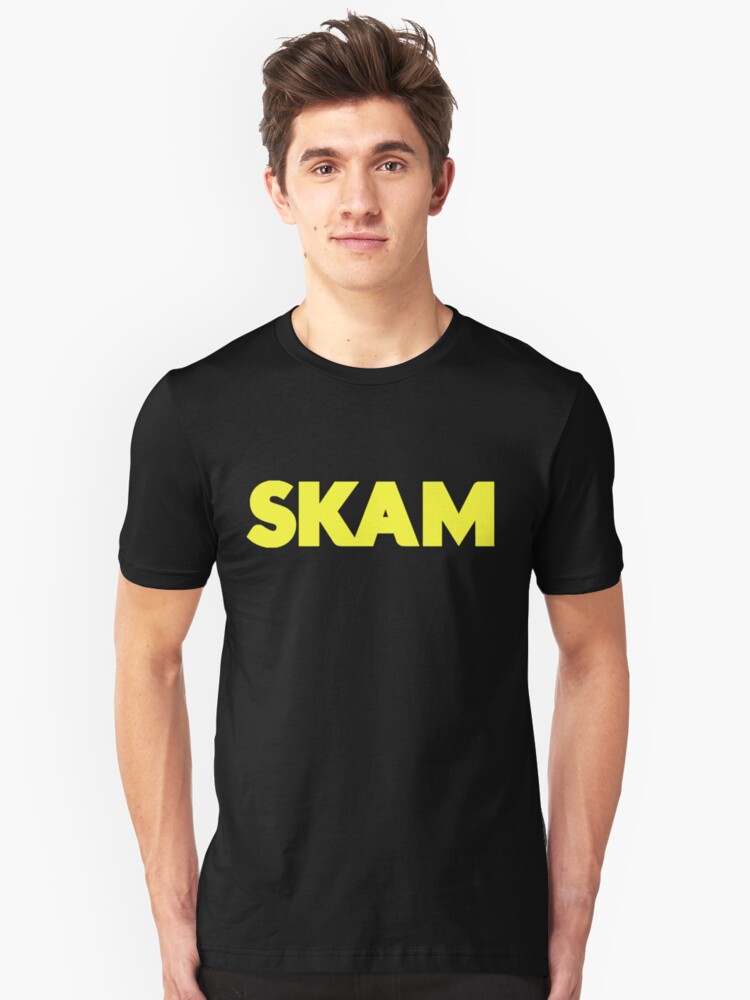 Alternate view of skam! Slim Fit T-Shirt