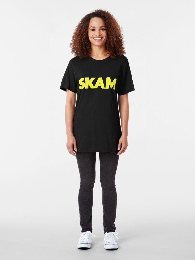 Alternate view of skam! Slim Fit T-Shirt