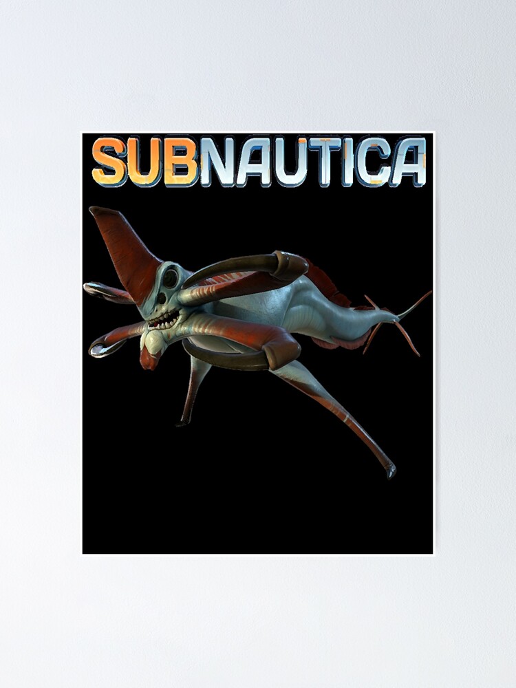 Subnautica Reaper Leviathan Classic Poster For Sale By Thomasbatt