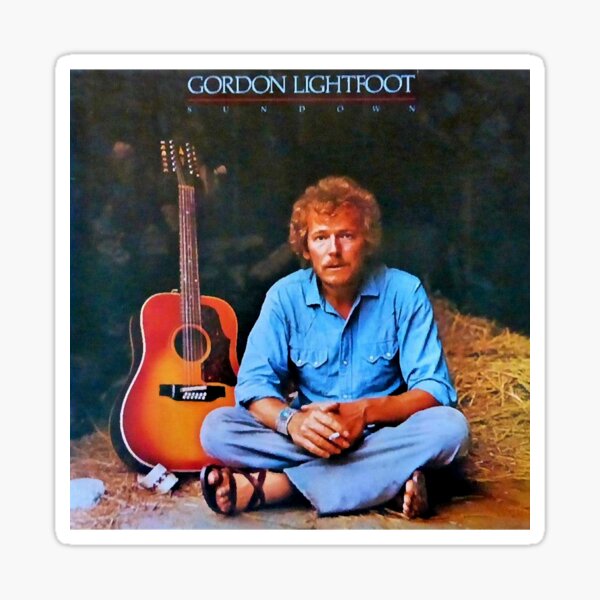 Item preview, Sundown Album Gordon Lightfoot Classic designed and sold by ThomasBatt.