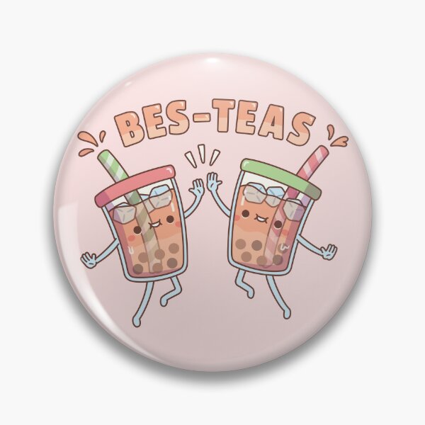 Item preview, Cute High Five Bubble Teas Bes-Teas Funny designed and sold by rustydoodle.