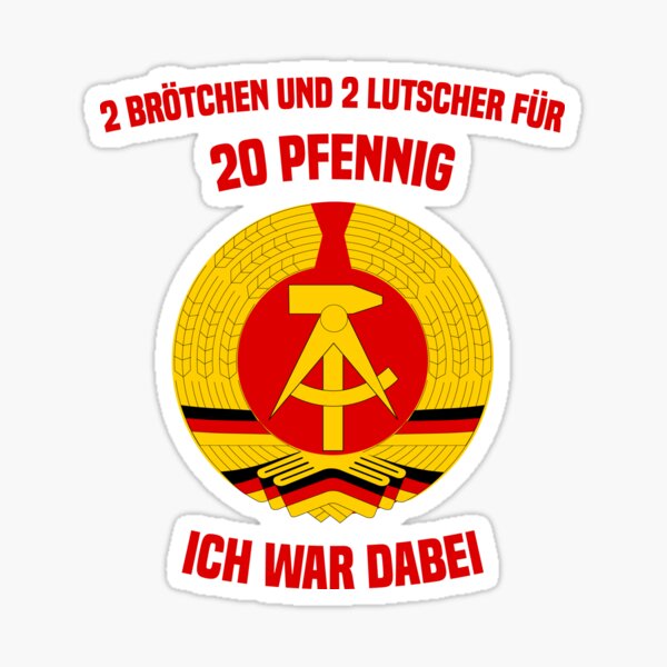 "Lustige DDR Sprüche Deutschland Ossi Demokratie Freiheit Retro DDR
