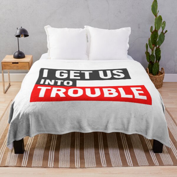 Item preview, I Get Us Into Trouble designed and sold by anenastudio.